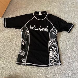 Island built rash guard